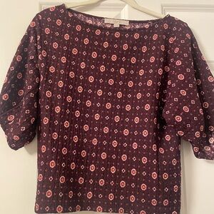 Loft Wide Sleeve Blouse